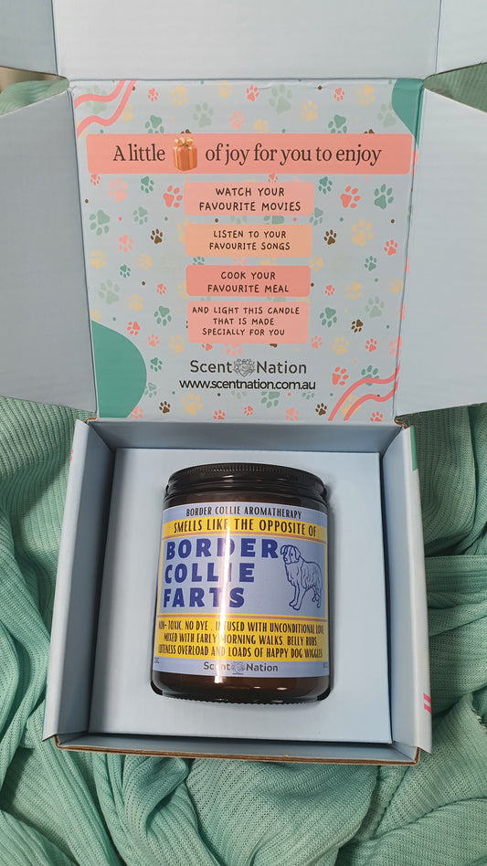 Personalised candle for dog owners - perfect gifts for dog lovers in Australia