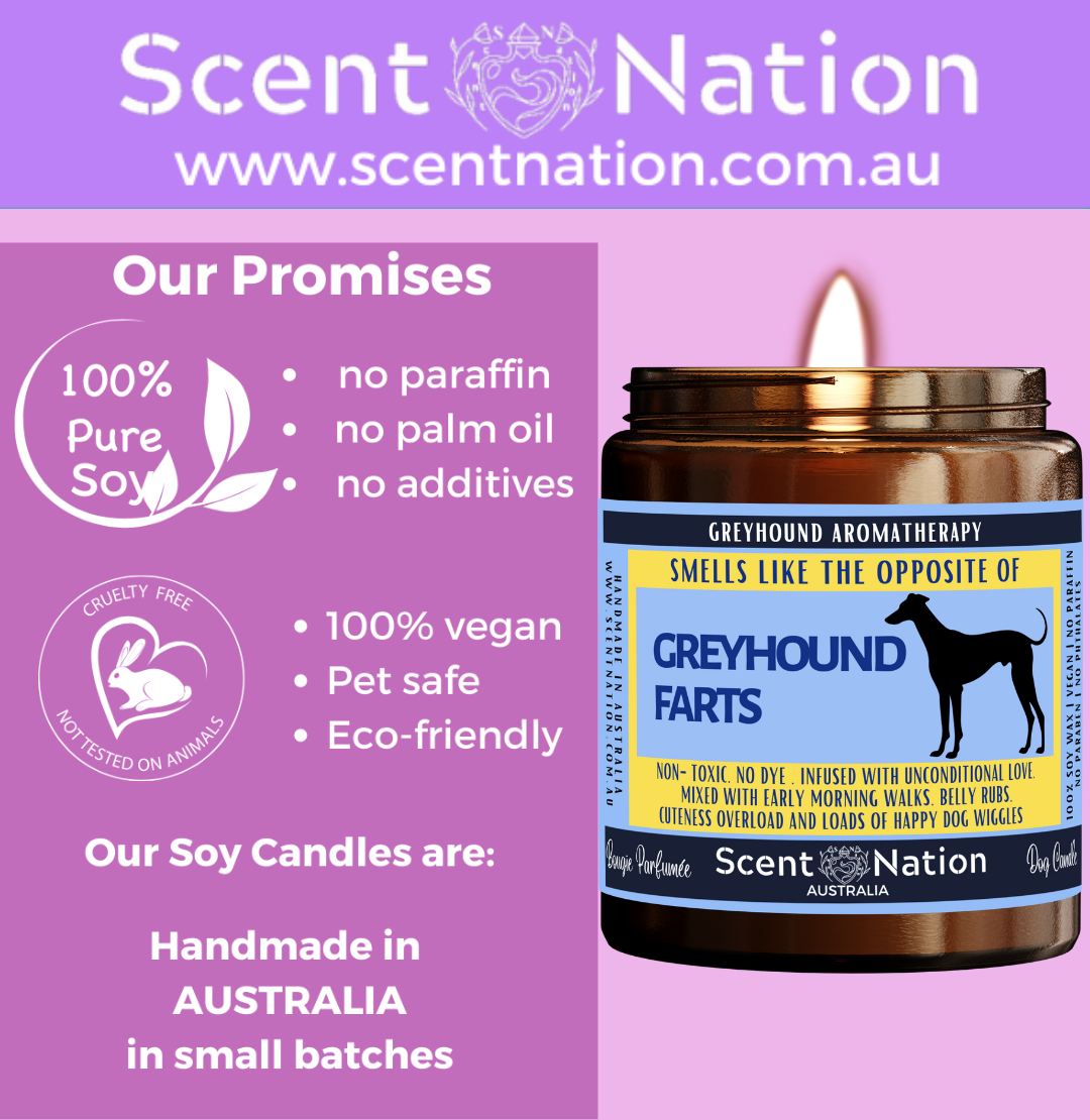 Australian Soy Candles, Soy Candles for Dog Lovers, Pet-Safe & Eco-Friendly Candles