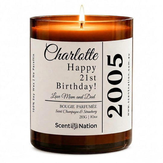 18th Birthday Gift Ideas - Scented Soy Candle Australia