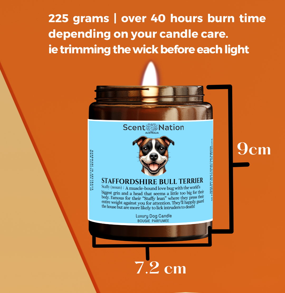 Pet-Friendly Home Décor Candles: Stylish, modern soy candles designed to fit in a dog lover’s home décor