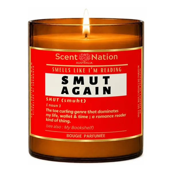 SMUT Reader Candle – Perfect Fantasy Gift - Scented Soy Candle Australia