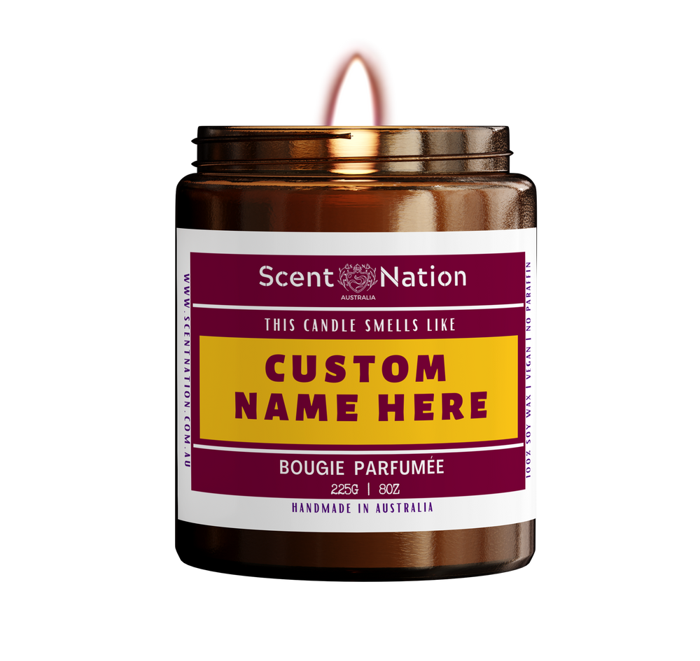Custom Candle- use this for yo Gift - Scented Soy Candle Australia