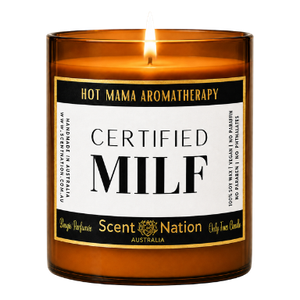 Certified MILF Candle – Funny Gift for Wife or Girlfriend