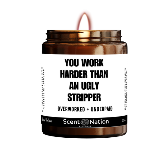 Coworker Colleague Funny Gift - Christmas Candle Gag gift