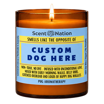 Dog Fart Candles – shop the Scent Nation collection of hand-poured soy candle gifts, Australia