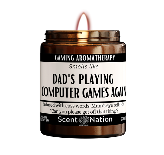 Personalised Gamer Gifts for B Gift - Scented Soy Candle Australia
