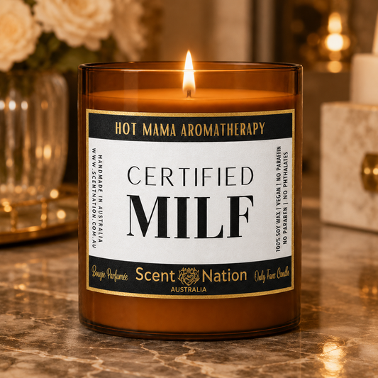 Gifts fir new mums Certified MILF Gift - Scented Soy Candle Australia