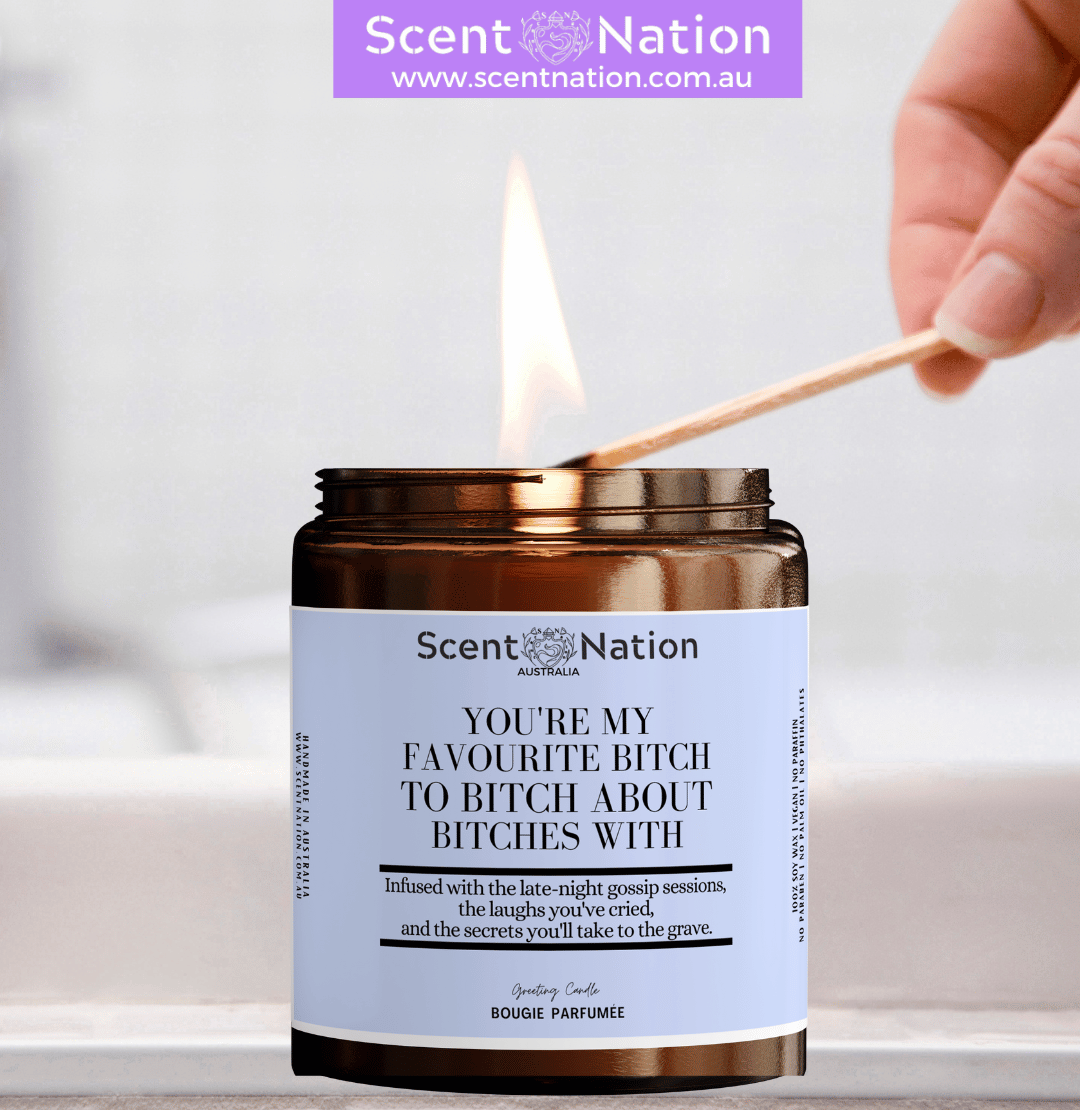 Favorite Best Friend soy candle, perfect for celebrating friendship and cherished moments