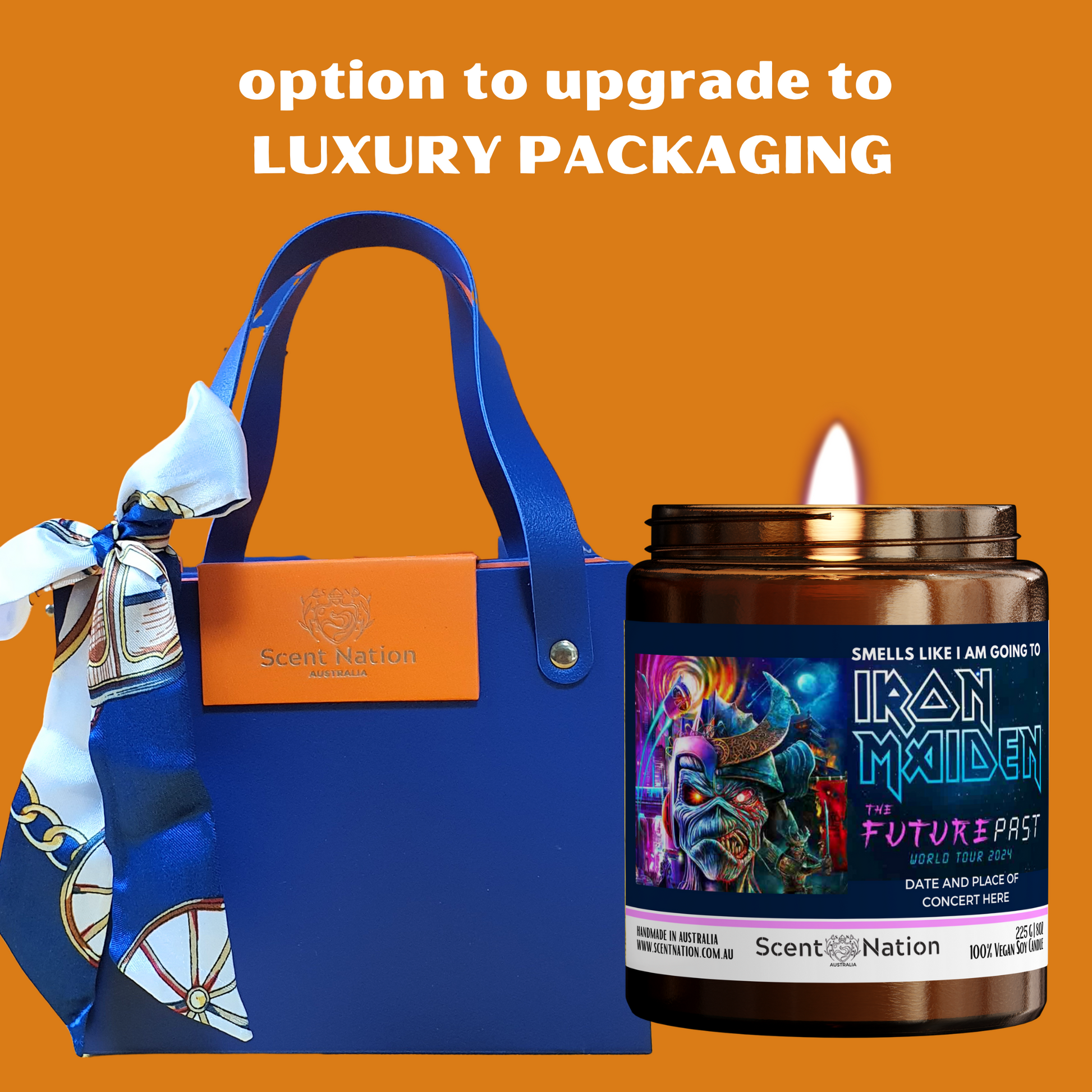 luxury packaging candle gift