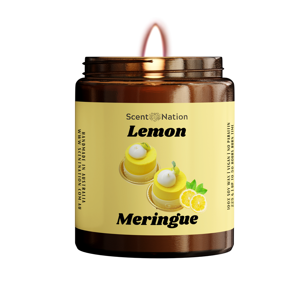 Best Lemon Meringue candle in Australia Soy Scented Candle