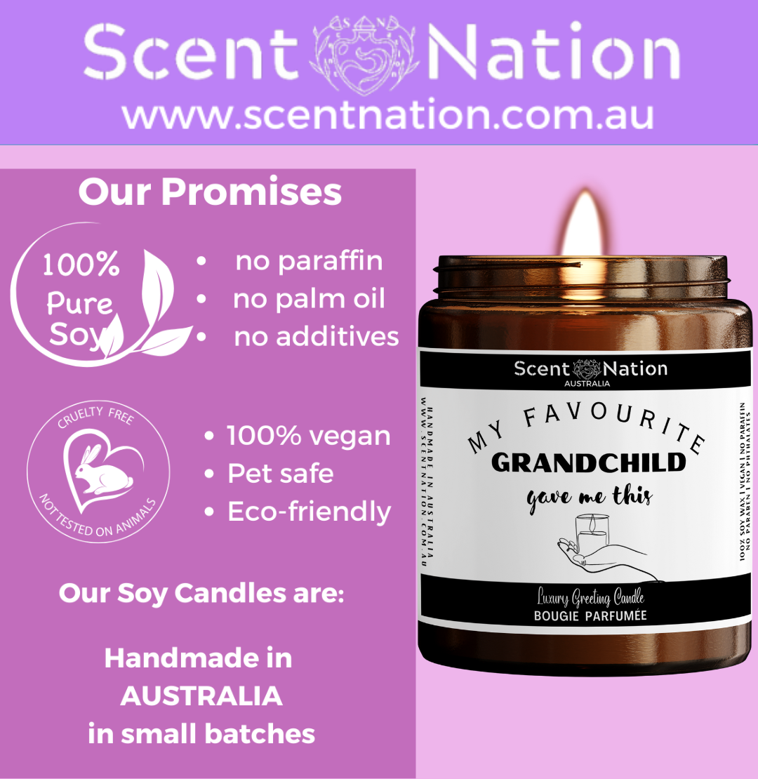 Gifts for Grandma, Nan & Nana – Personalised, Thoughtful Candles for Every Occasion
