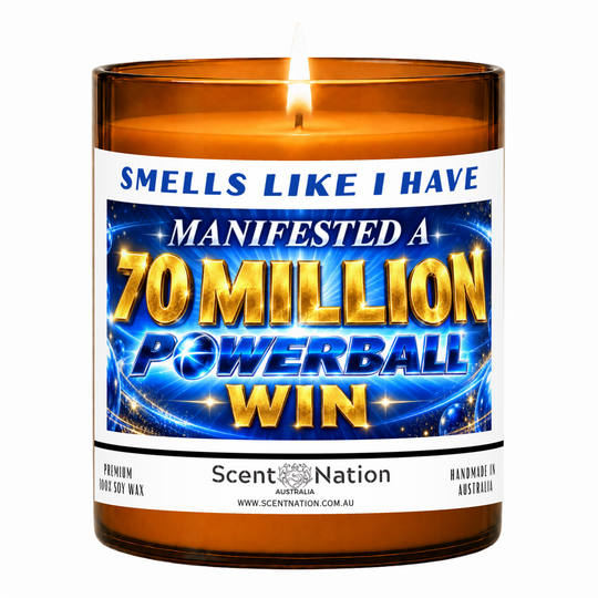Manifested a $70 Million Powerball Win Candle