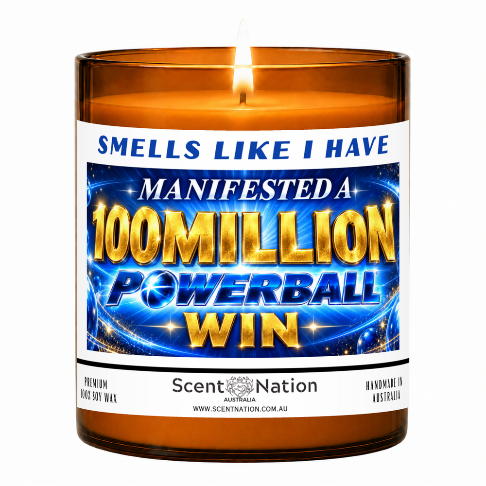 Manifested a $100 Million Powerball Win Candle – photo 1