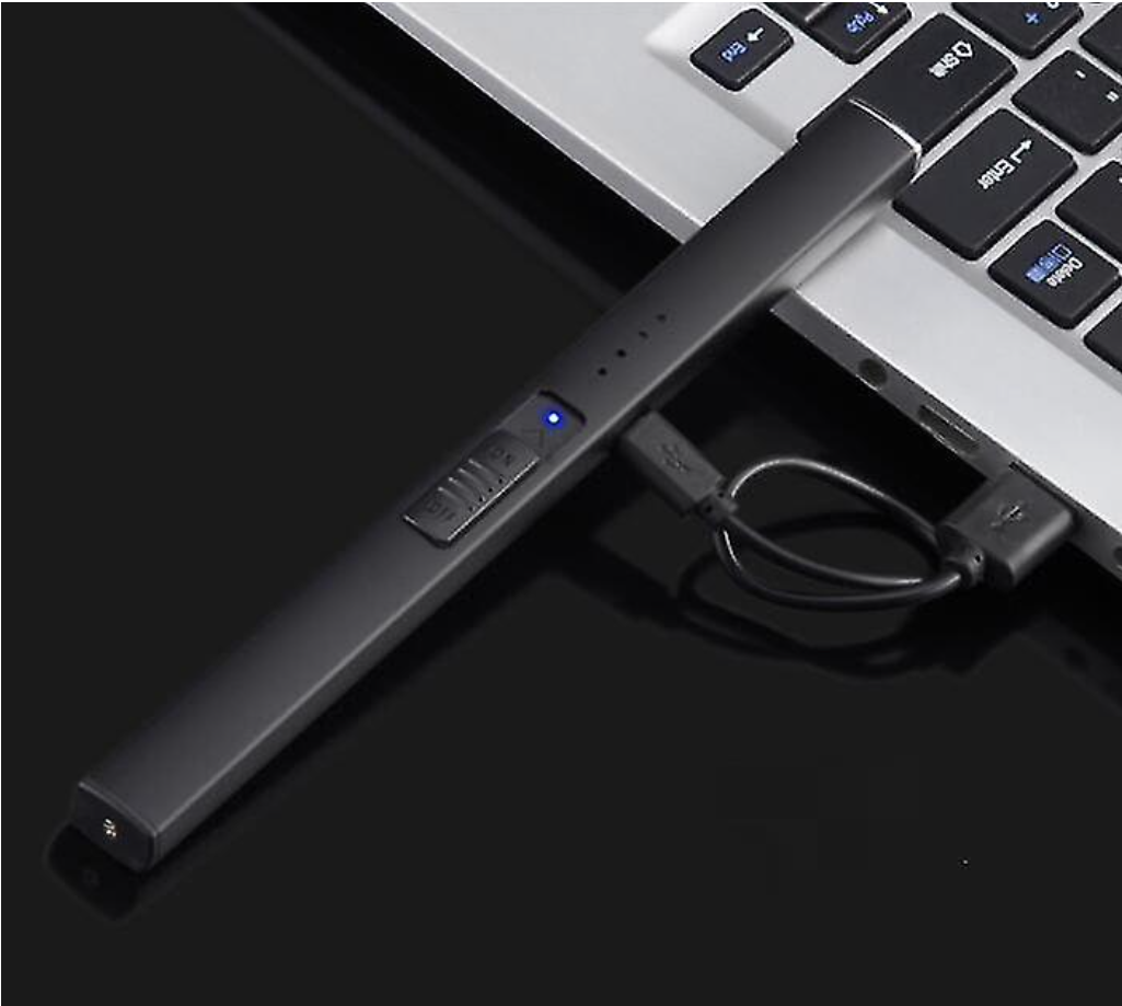 Eco-friendly electric candle lighter with a USB rechargeable feature for convenience.