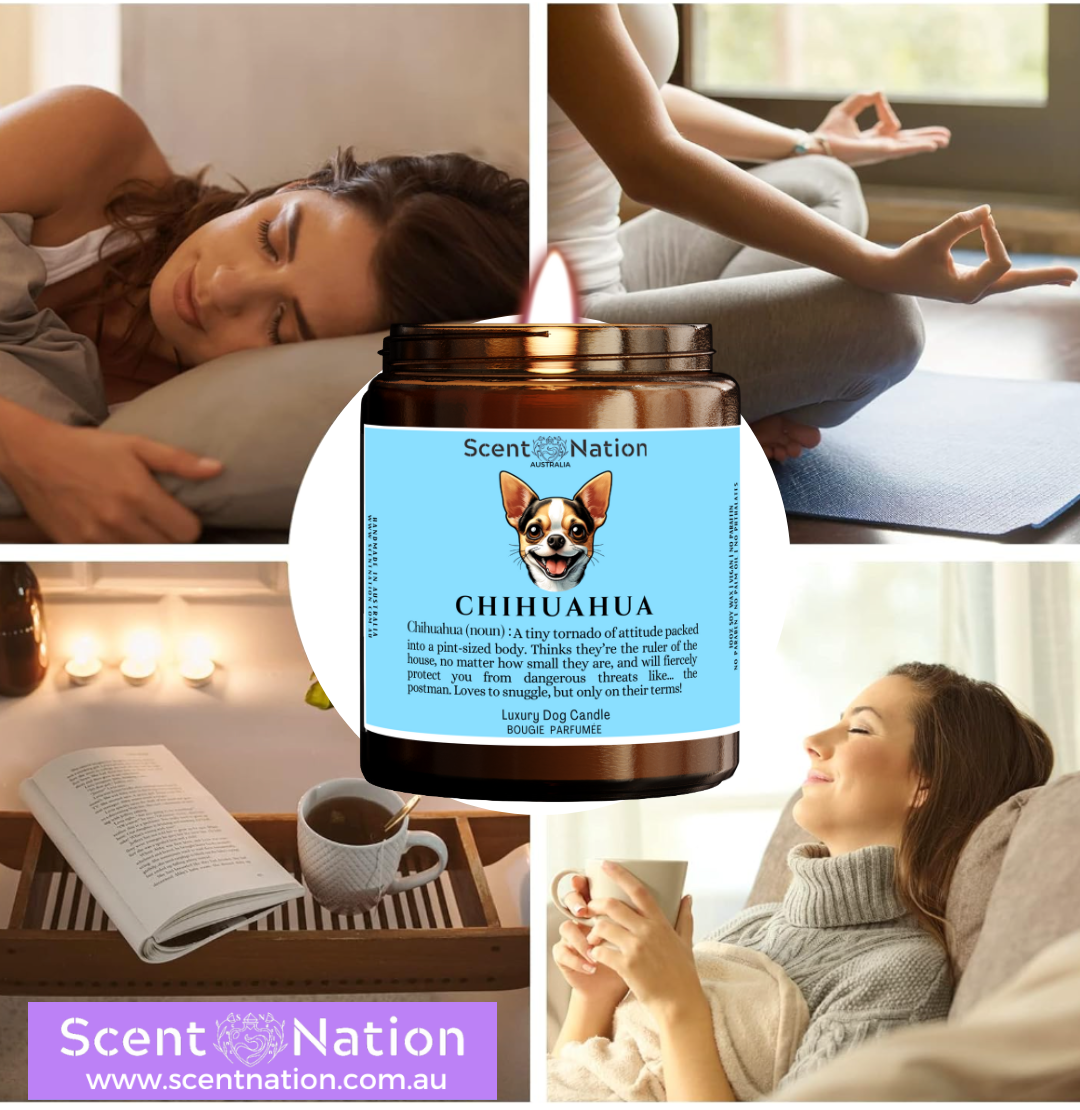 Dog Trainer Relaxation Kit, Dog Trainer’s Dog Soy Candle:, DOG GROOMER