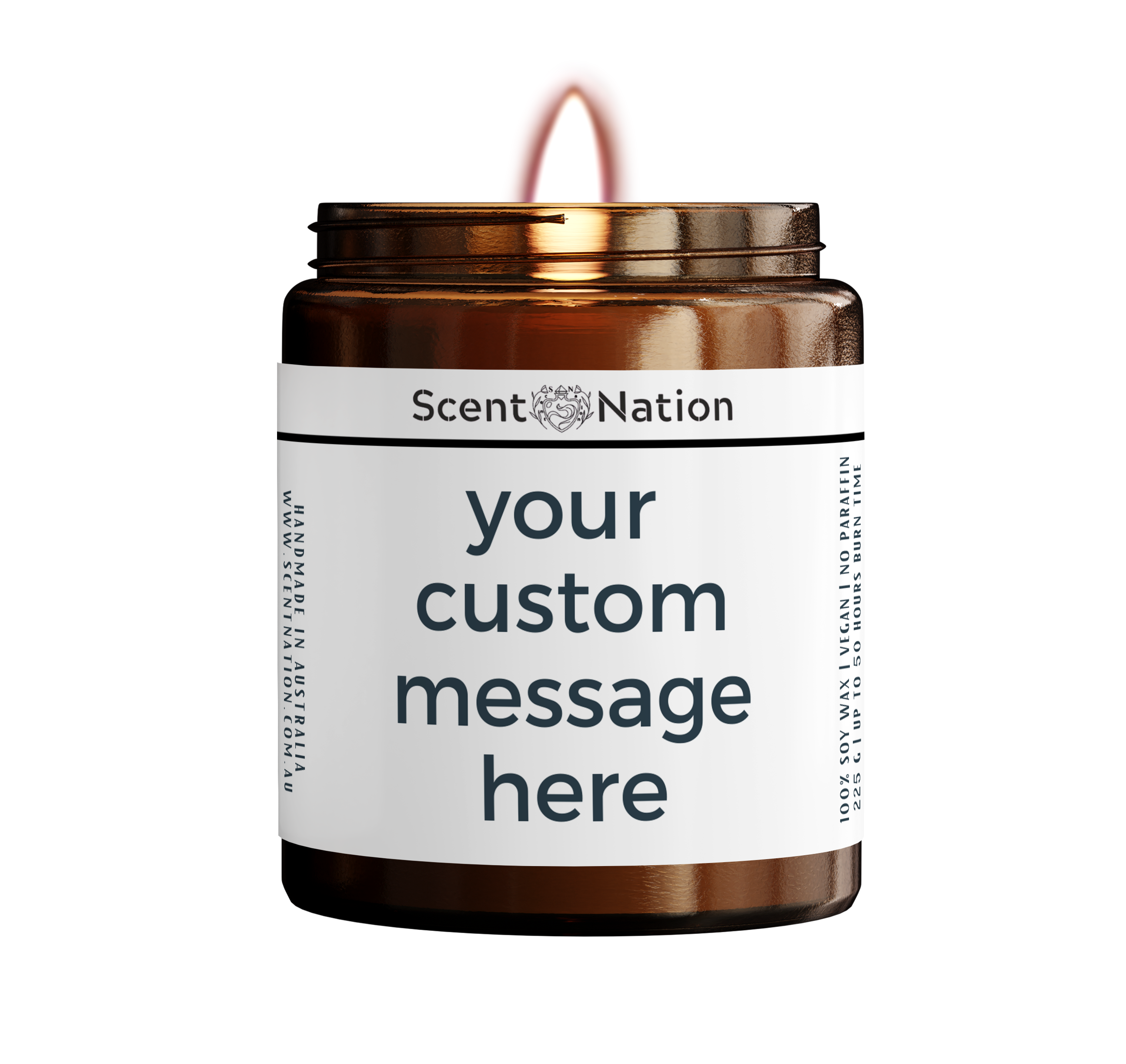 Create Your Personalised Soy Candle | Custom Scented Candles in ...