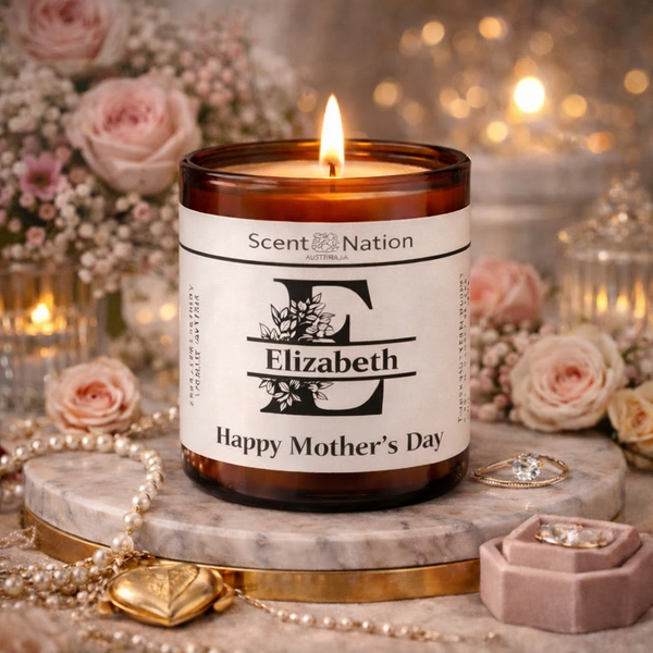 Happy Mother's Day Candle - Elizabeth