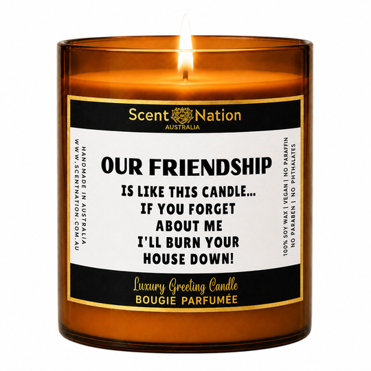 Our Friendship Is Like This Candle